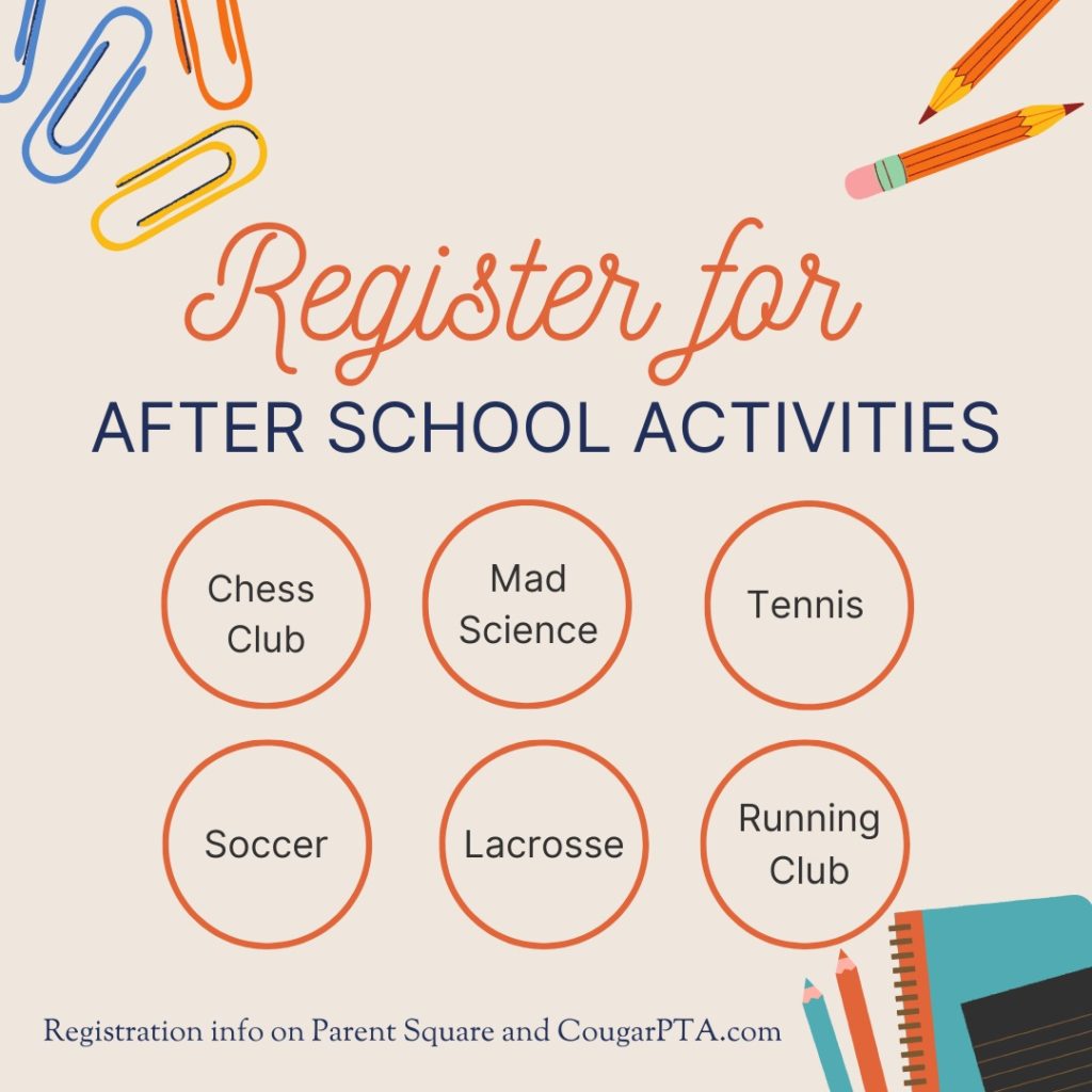 2022Fall After School Activities